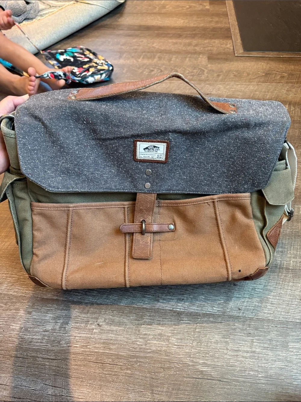 Vans 'Lassen' Messenger Bag Shoulder Bag